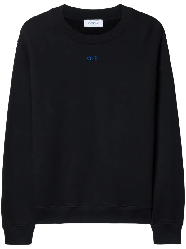 Off-White ロゴ スウェットシャツ | ブラック | FARFETCH JP