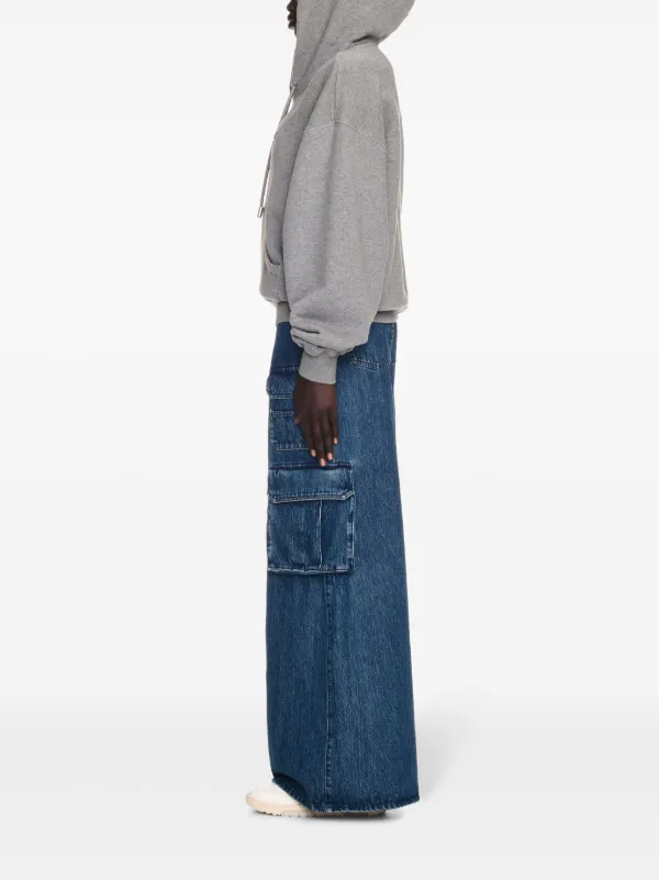 Off-White ロゴ パーカー | グレー | FARFETCH JP