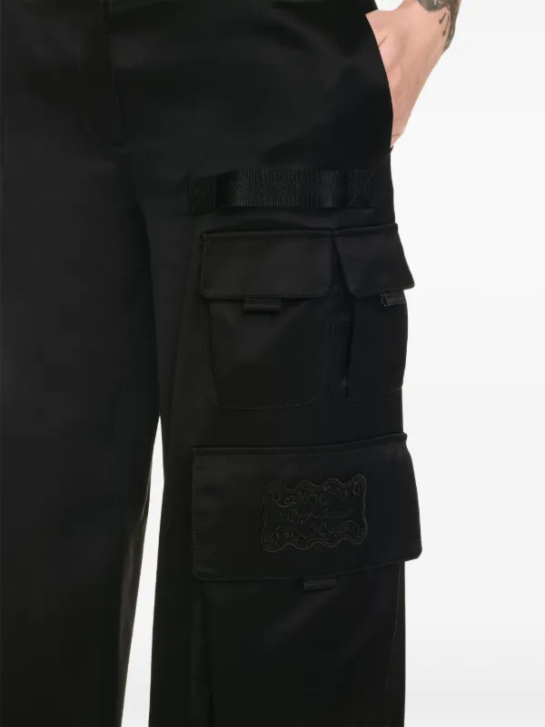 Off-White Wo Gab Toybox Cargo Trousers | Black | FARFETCH