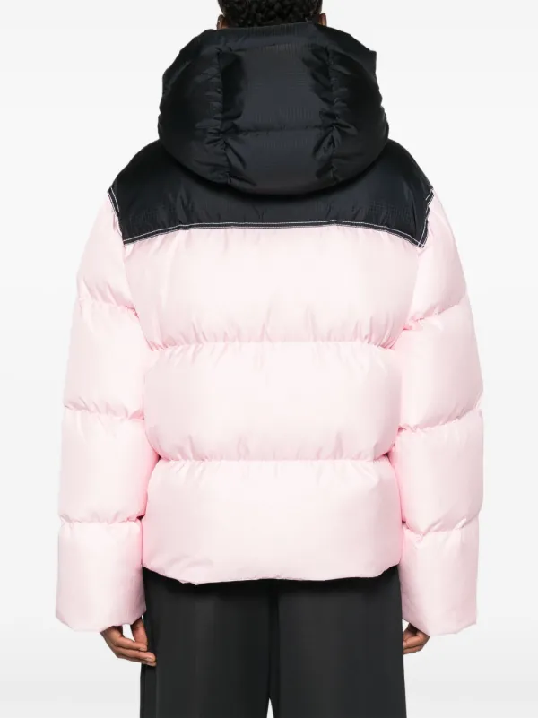 off-white puffer jacket 2WAY pink ダウン新品