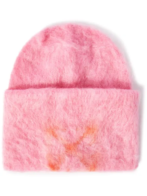 Off-White intarsia-knit logo beanie OWLC006F24KNI0013B21 - 0
