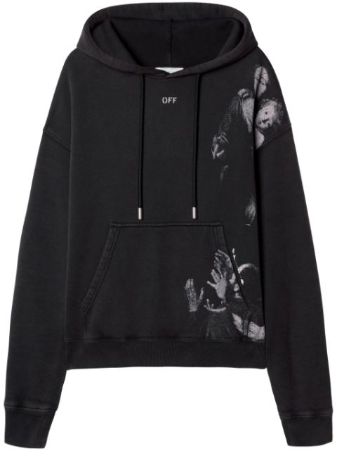 Off-White Mary hoodie med suddig effekt