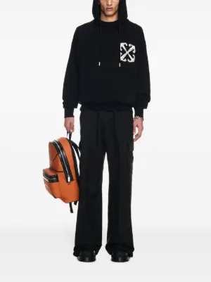【関税&送料込】Off-White Sweatshirt With Logo 待望☆】 Sweatshirt Logo 3D OFF-WHITE - Luxury N Madame