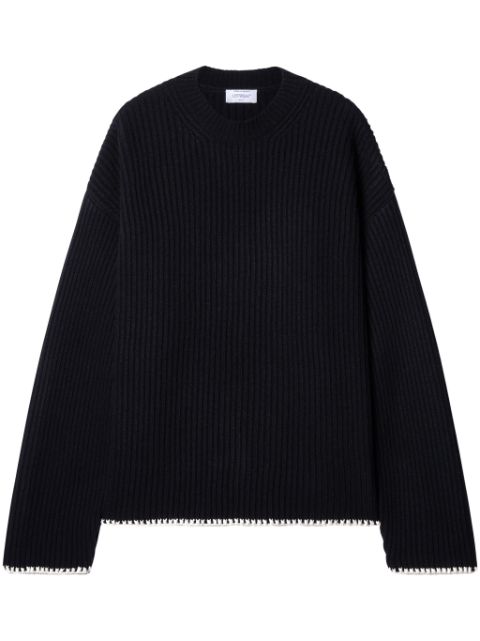 Off-White contrasting-trim jumper Men