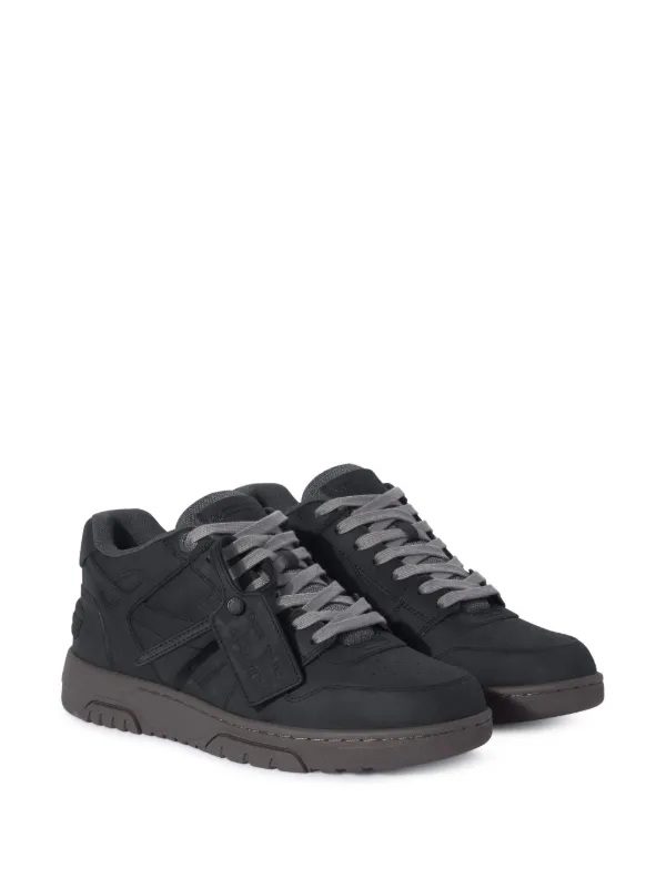 Off White OUT OF Office Calf Leather 38 Black Male
