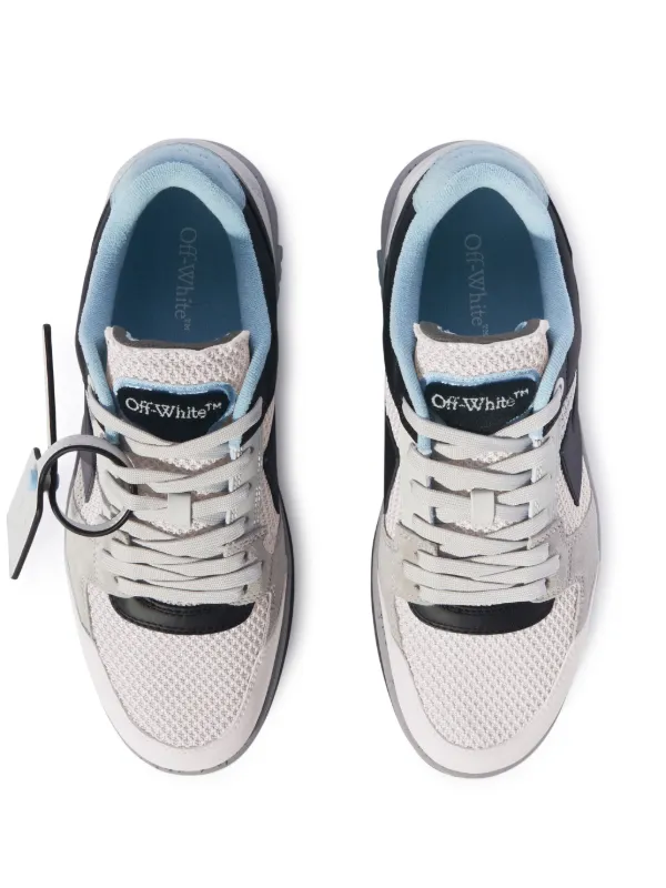 Off-White Slim Out Of Office Sneakers | Grey | FARFETCH JO
