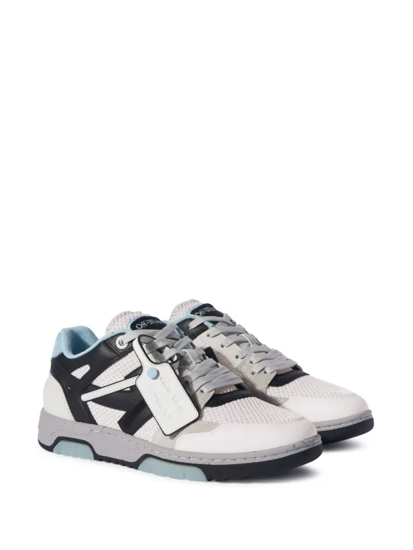 Off-White Slim Out Of Office Sneakers | Grey | FARFETCH JO