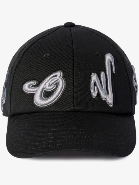Off-White embroidered cotton cap