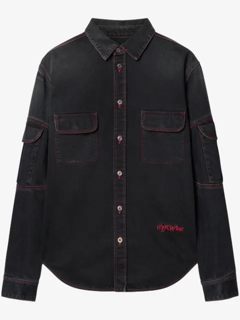 Off-White Script Samurai Hemd