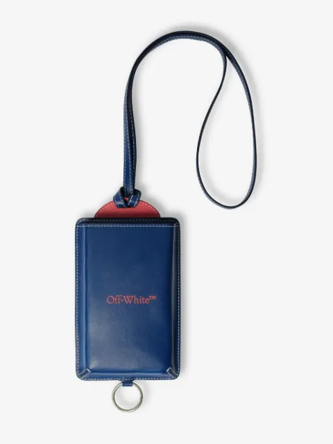 Off-White Bookish phone card holder