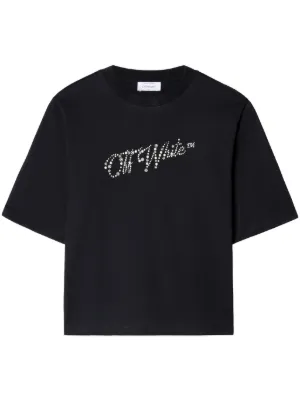 Off-White T-Shirts for Women | Crop Tops & Tees | FARFETCH