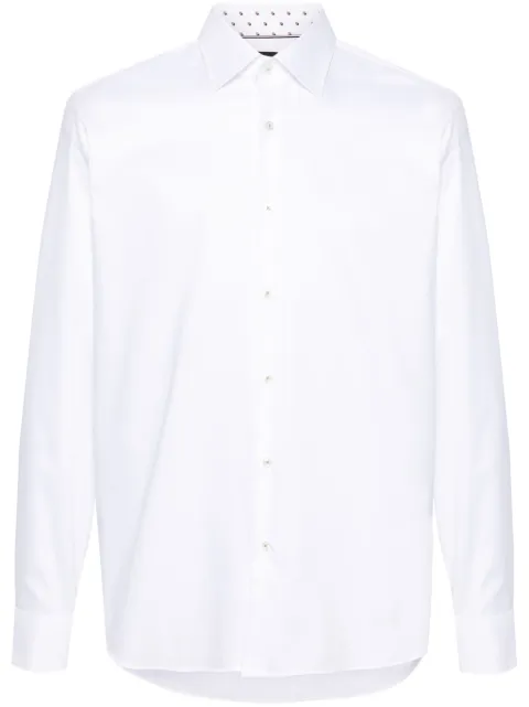 BOSS long-sleeve cotton shirt
