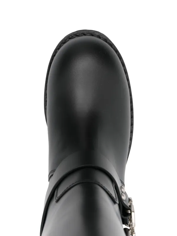 ブーツその他 Off-White Woman Boots Black OWIE041C99LEA001 1010 Off-White c/o Virgil Abloh Boots for Women | Online Sale up