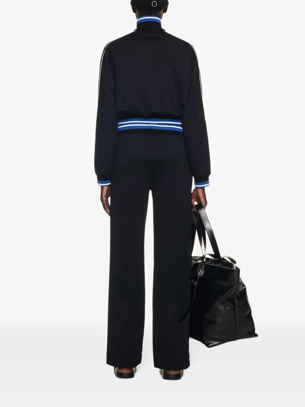 Off-White Straight trainingsbroek met print Zwart