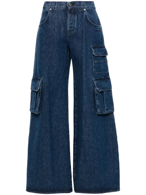 Jean évasé à poches cargo - Off-White - Modalova