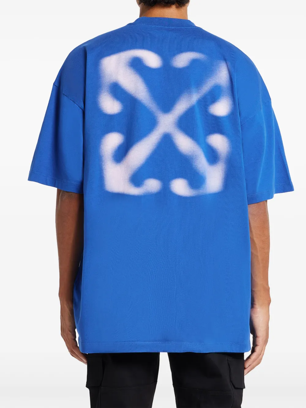 ★Off-White★ Graphic Logo Short Sleeve T-Shirt Light Blue W Relaxed Fit Short Sleeve Graphic T-shirt - Blue | Levi's® US