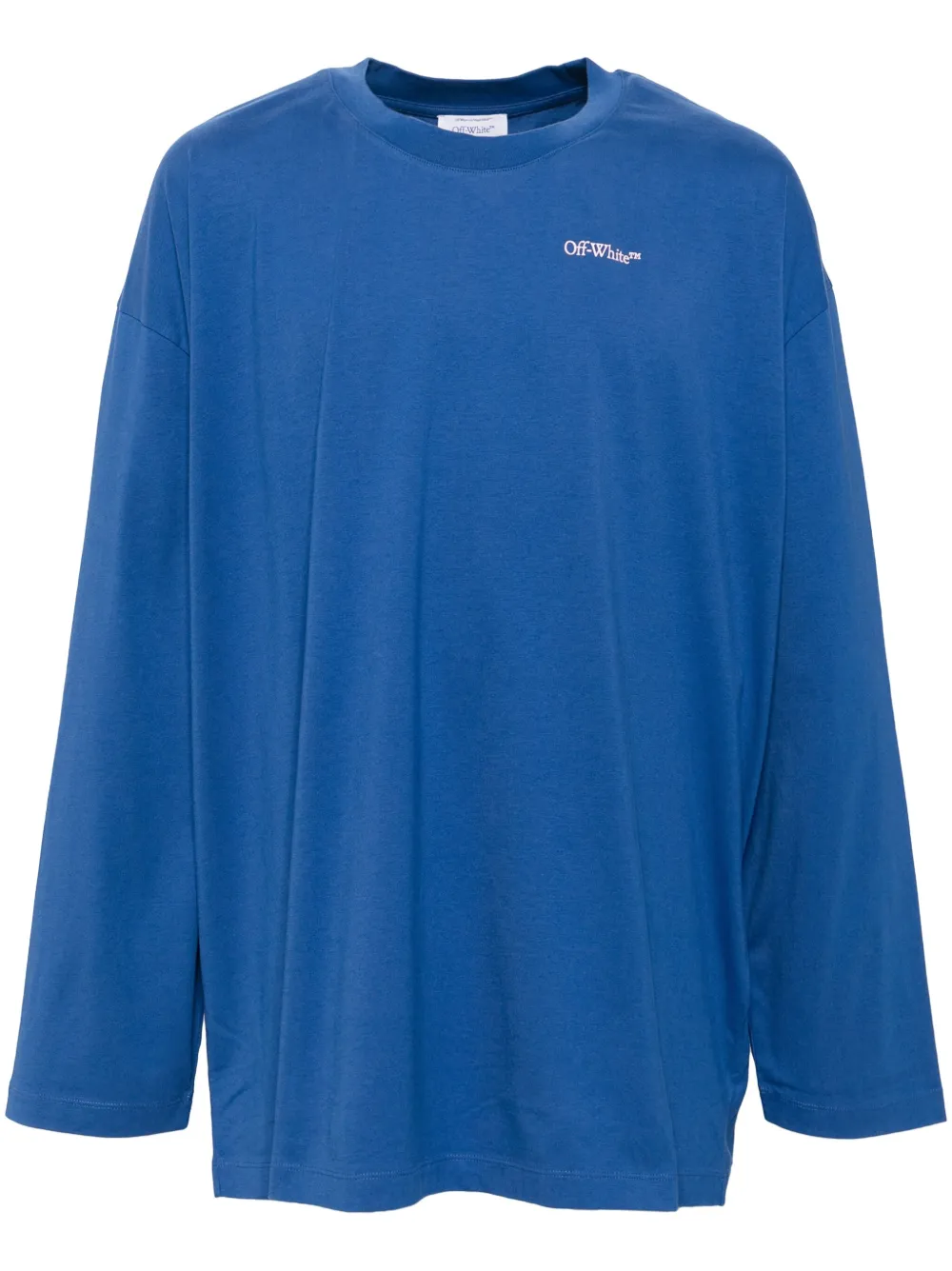 Off-White playera con logo estampado | azul | Image 1