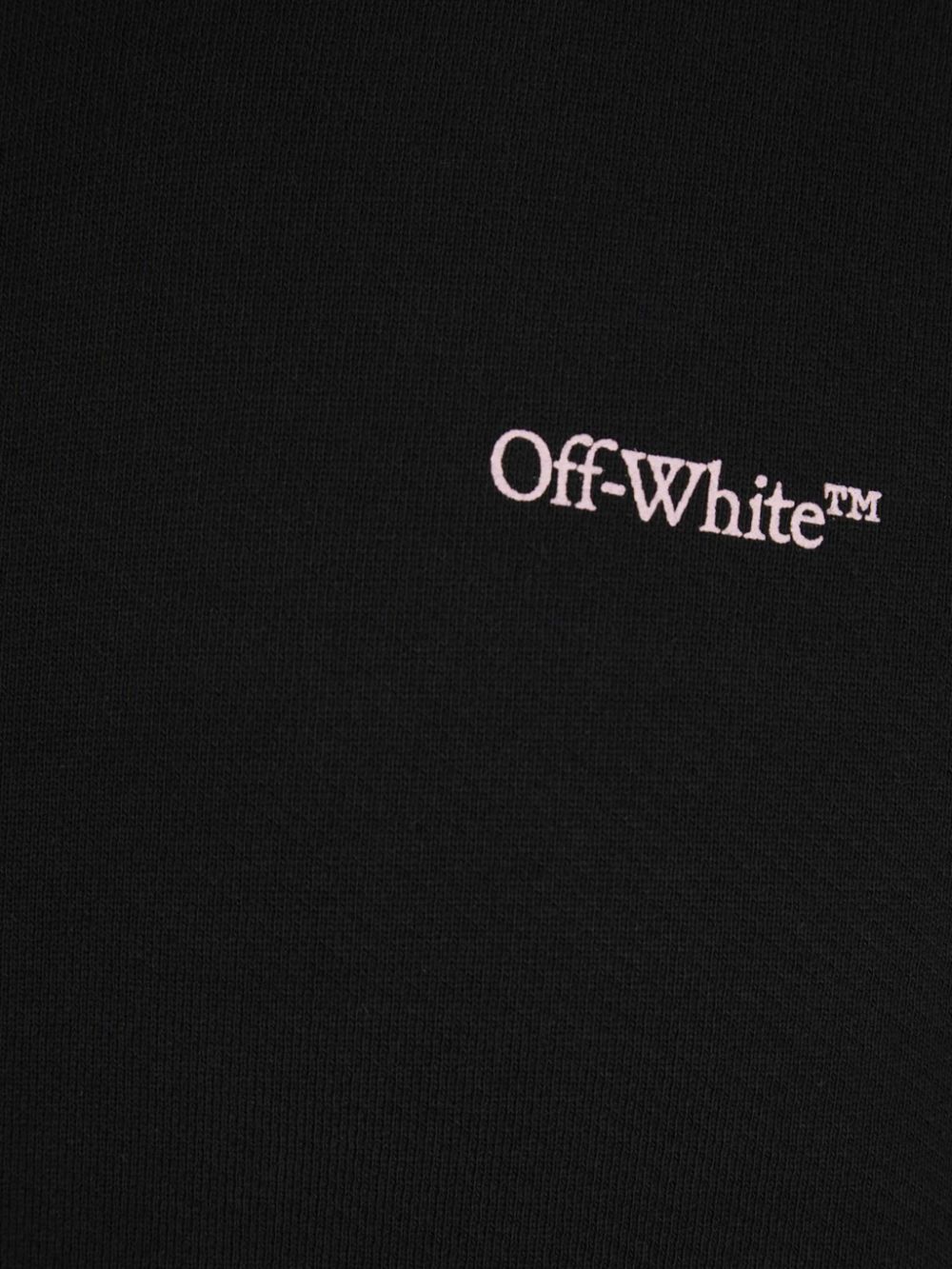 Off-White logo-print cotton sweatshirt Men