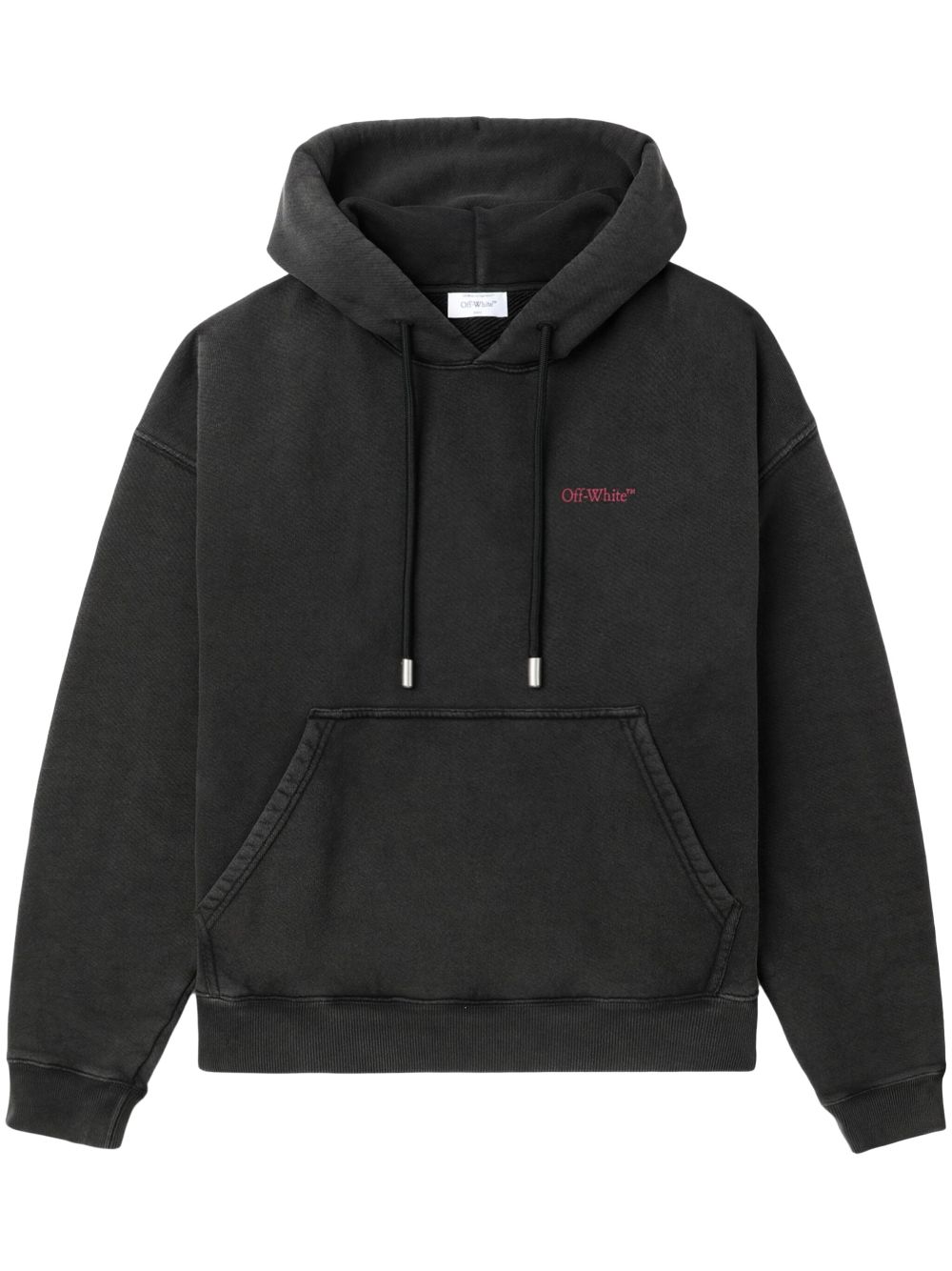 Off white black and red hoodie deals