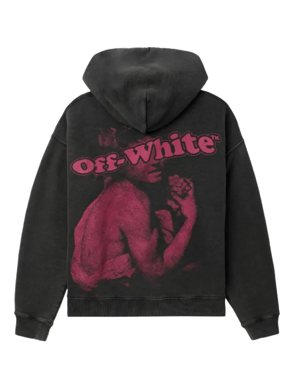 Off-White(オフホワイト) バッカスパーカー Off-White Digit Bacchus パーカー | ブラック | FARFETCH JP