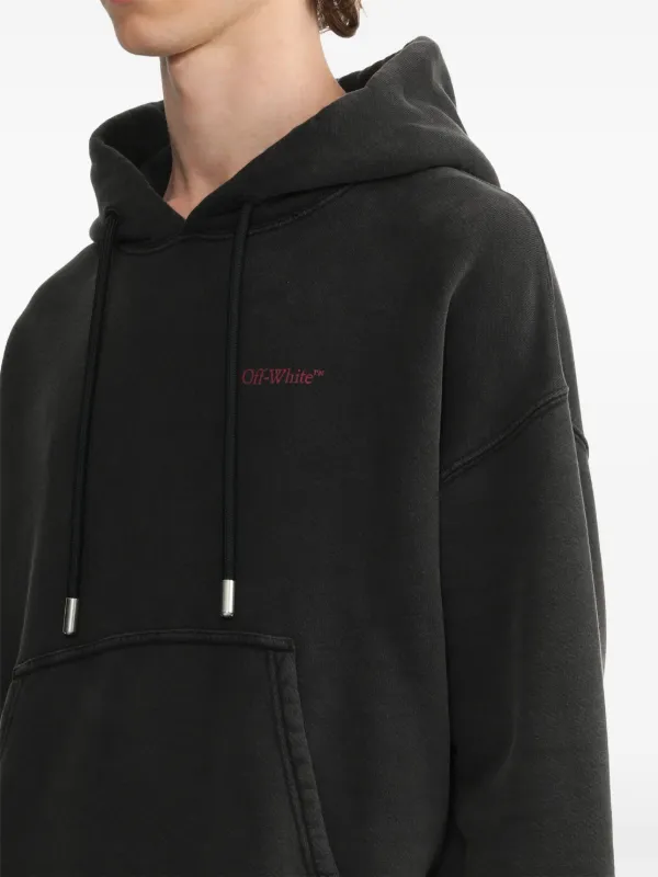 Off-White Bacchus Skate Hoodie | Black | FARFETCH BN
