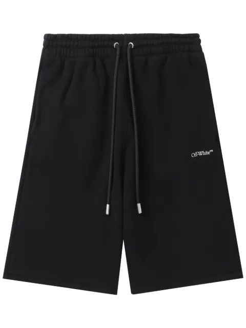 Off-White logo-printed shorts
