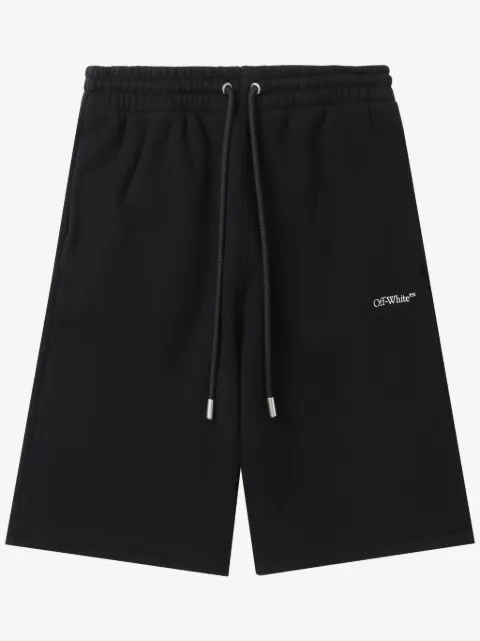 Off-White bermudas con logo estampado