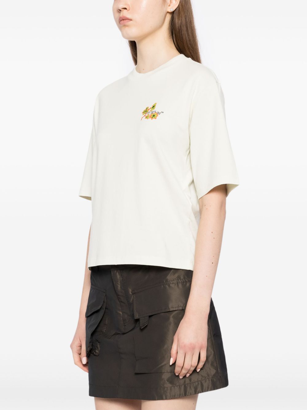 Off-White logo-printed T-shirt Women