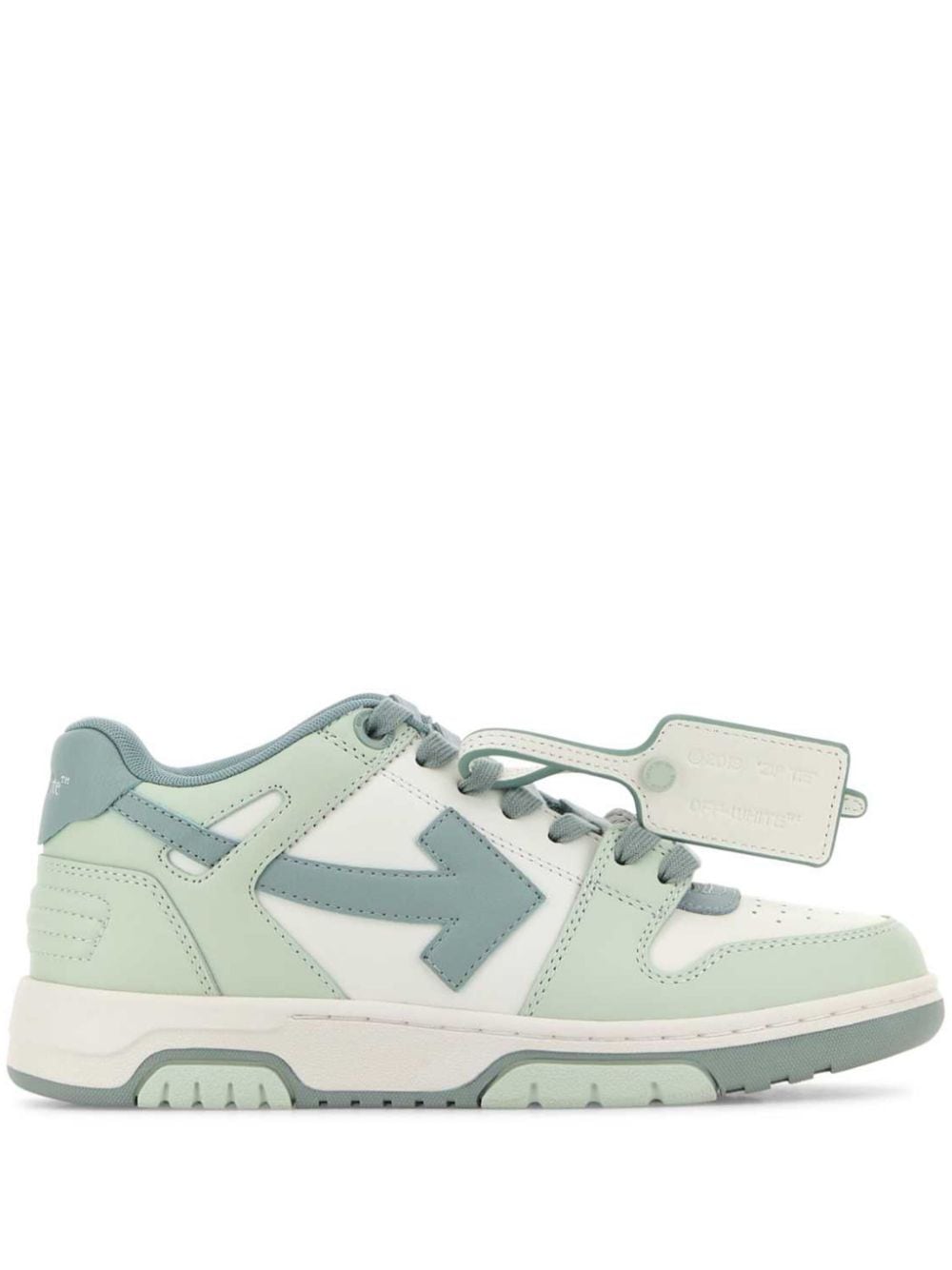 Off-White Sneakers Out Of Office - 5149 MINT- GREYISH GREEN