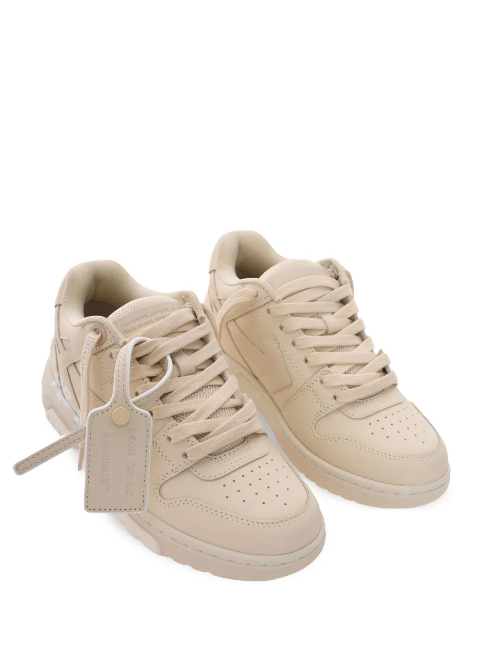 Off-White Out Of Office sneakers 6101 BEIGE WHITE