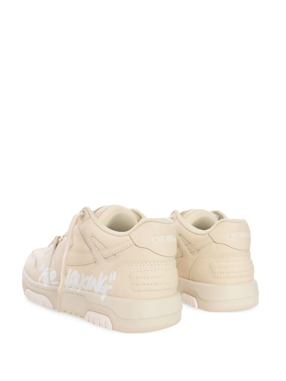 Off-White Out Of Office sneakers 6101 BEIGE WHITE