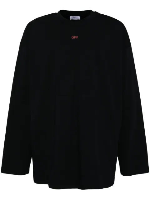 Off-White تيشيرت 'أوف ستامب' قصير