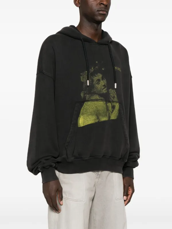 Off-White グラフィック パーカー | ブラック | FARFETCH JP