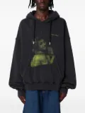 Off-White graphic-print hoodie - Black