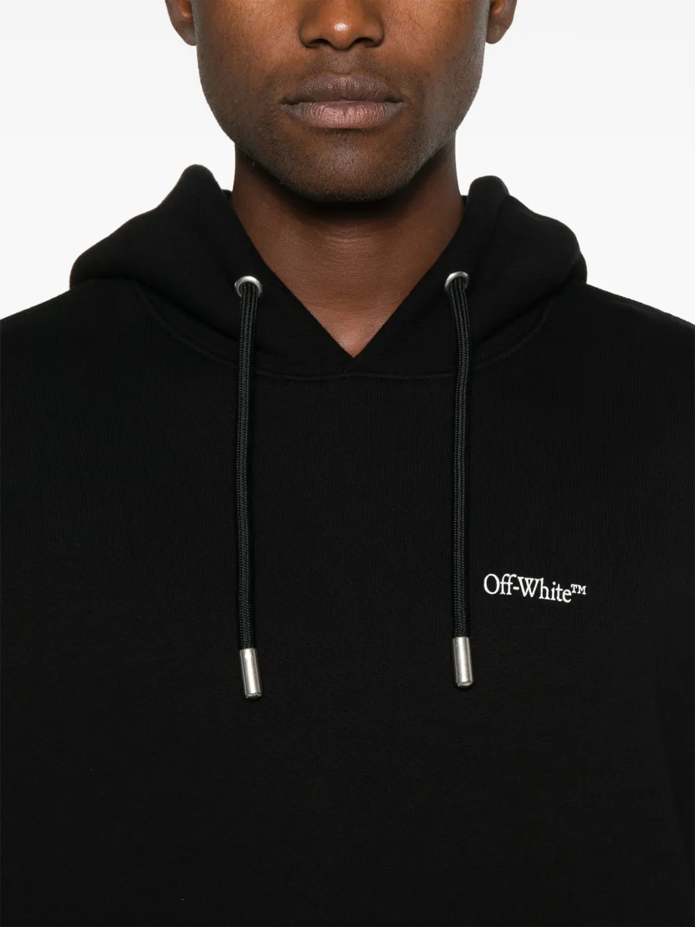 Off White 3D logo Hoodie Black FARFETCH AO