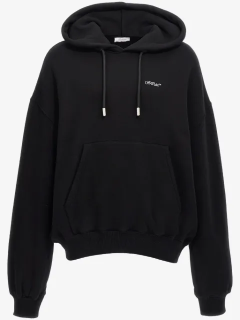 Off-White hoodie con logo en 3D