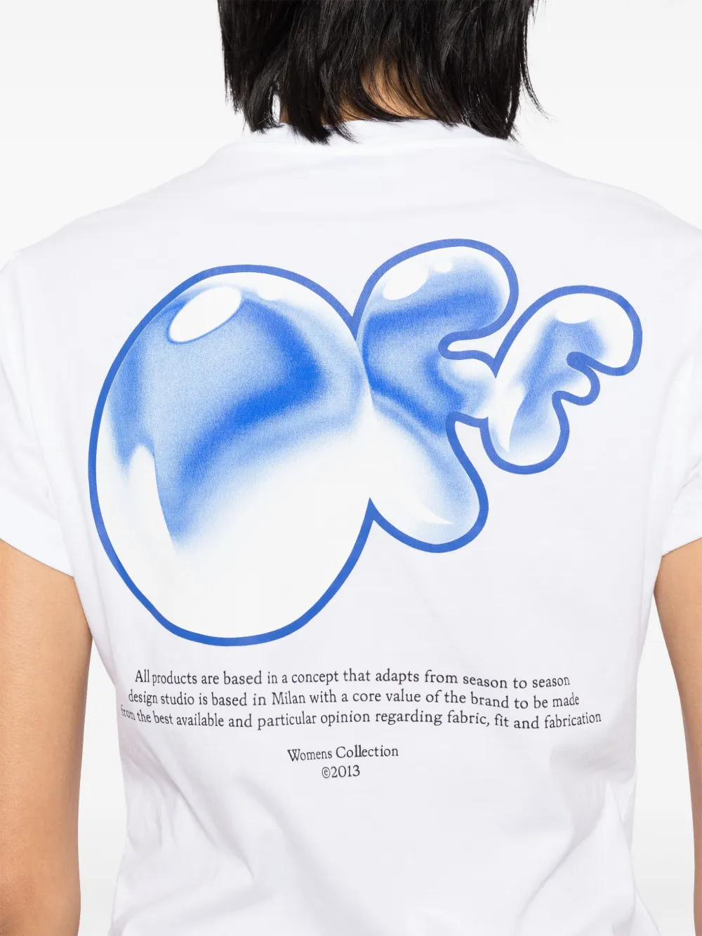Off-White Bubble FFF T-shirt Wit