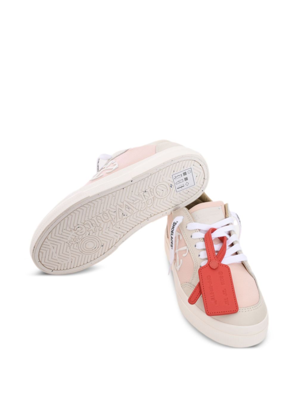 Off-White New Low Vulcanized sneakers Roze