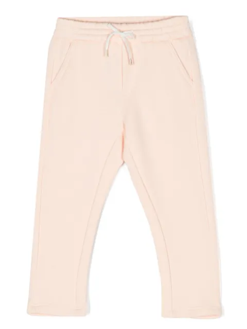 Chloé Kids بنطال رياضي مطرز بشعار الماركة