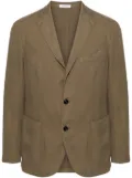 Boglioli single-breasted blazer - Green