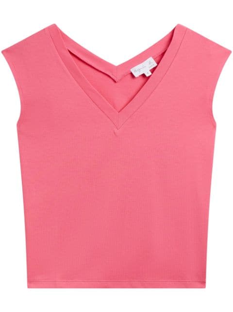 agnès b.  Kazi cotton tank top