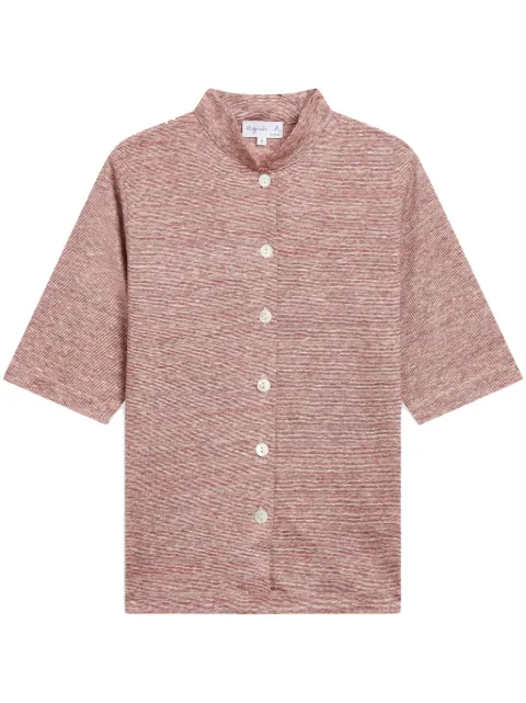 agnès b.  Violaine linen shirt