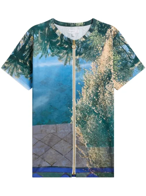 agnès b.  Reflet à Marrakech-print cotton T-shirt