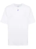 agnès b. lizard-print cotton T-shirt - White