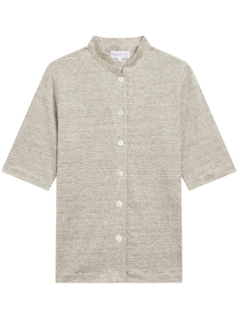 agnès b.  Violaine linen shirt