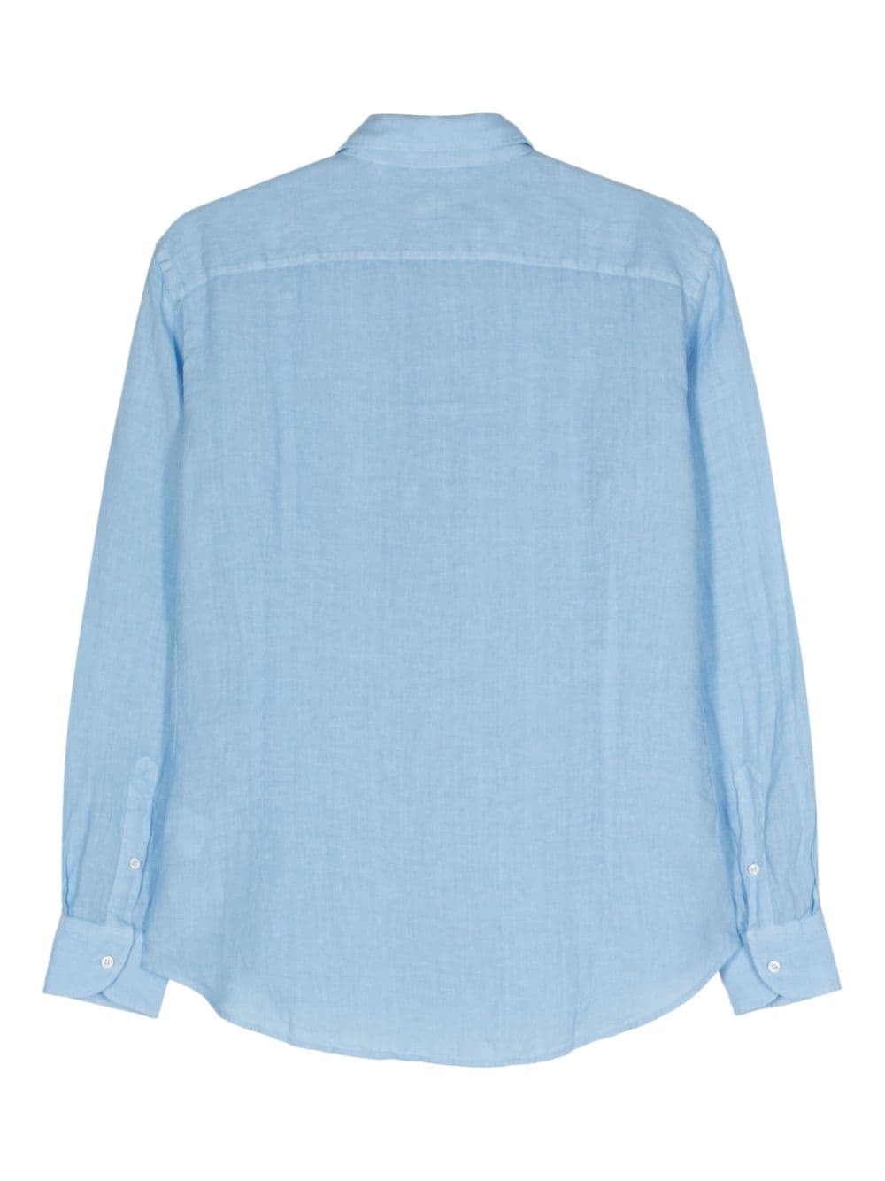 Fedeli Nick linen shirt - Blauw