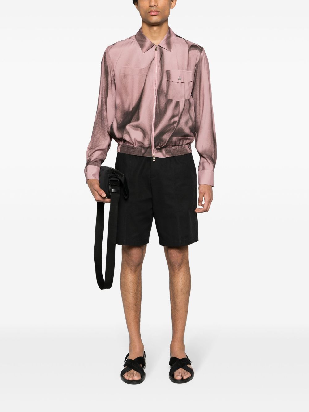 Paul Smith Overhemd met abstracte print Roze