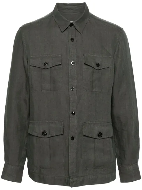 Boglioli long-sleeve linen shirt