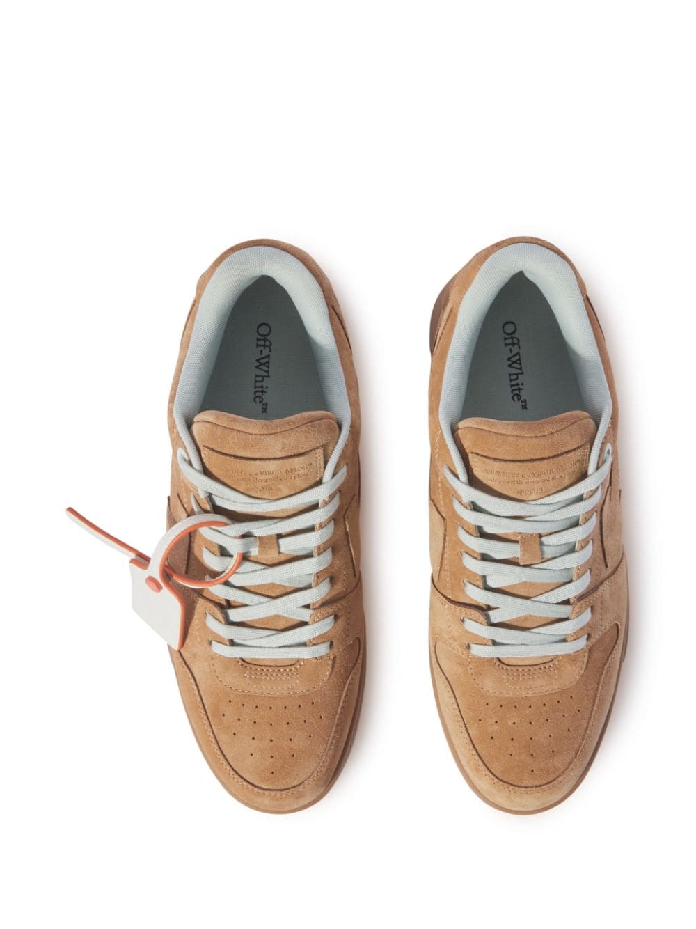 Shop Off-white Out Of Office Sneakers In Braun