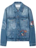 Off-White Character Skate denim jacket - Blue